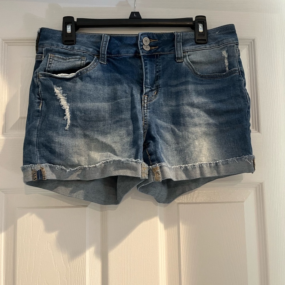SO Denim Cuffed Shorts